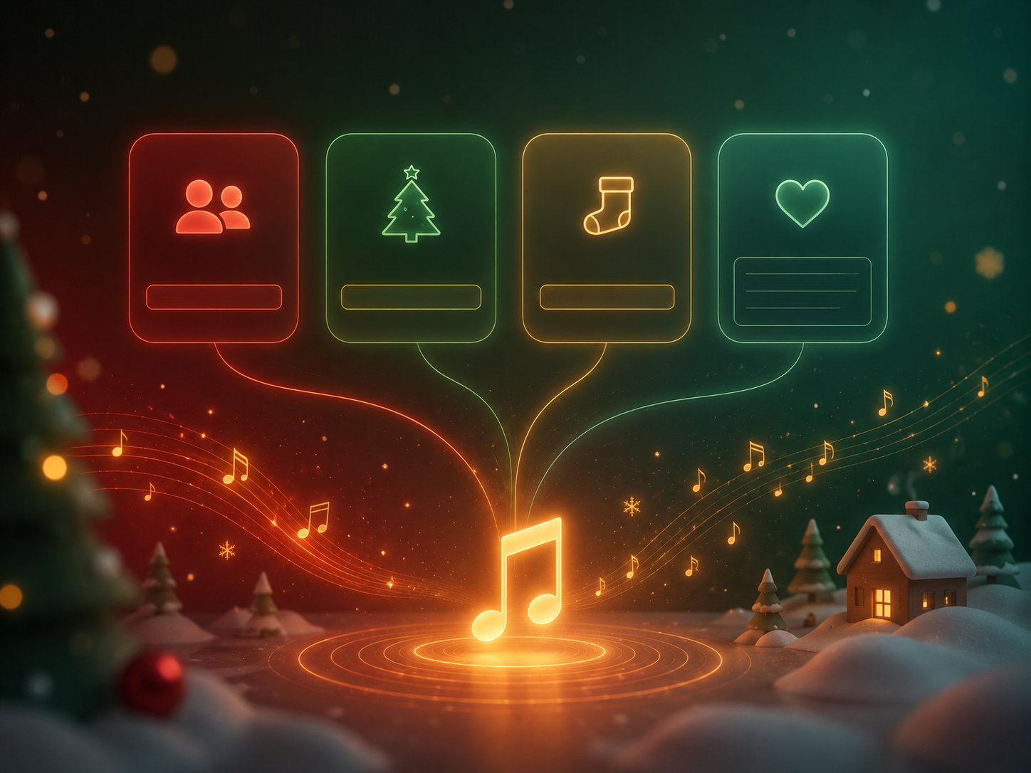 AI Christmas song generator