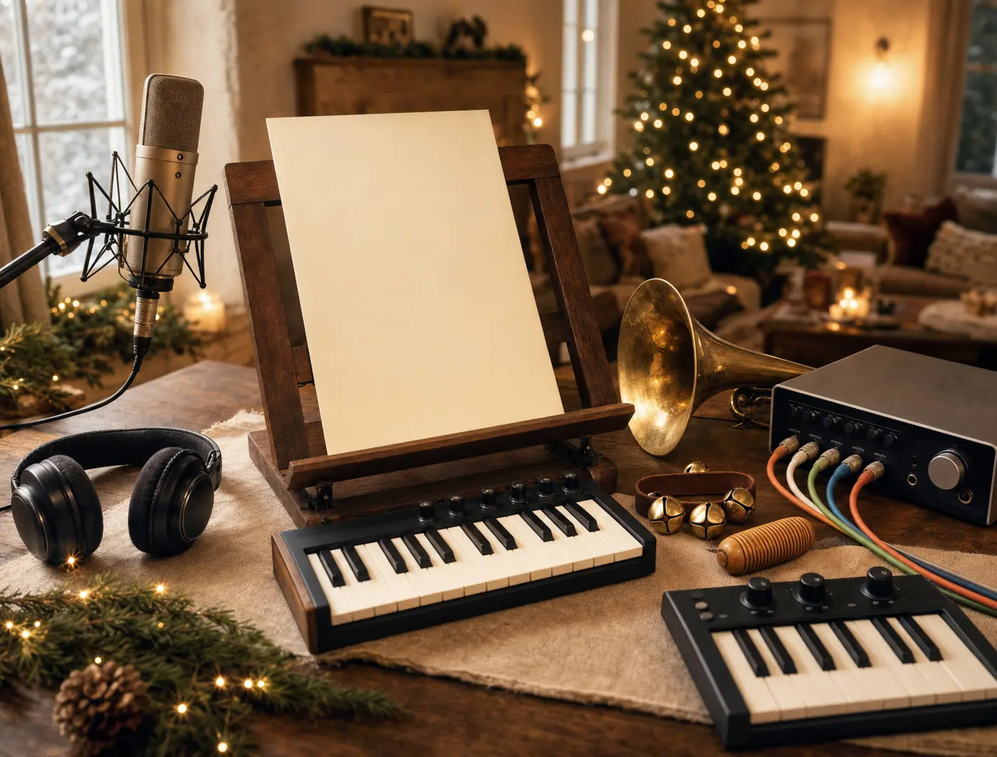 Create Christmas Song Lyrics